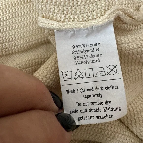 PJ Paul Jones Mens Polo Shirt Beige Textured Knit Short Sleeve Casual Golf XL - Picture 12 of 14